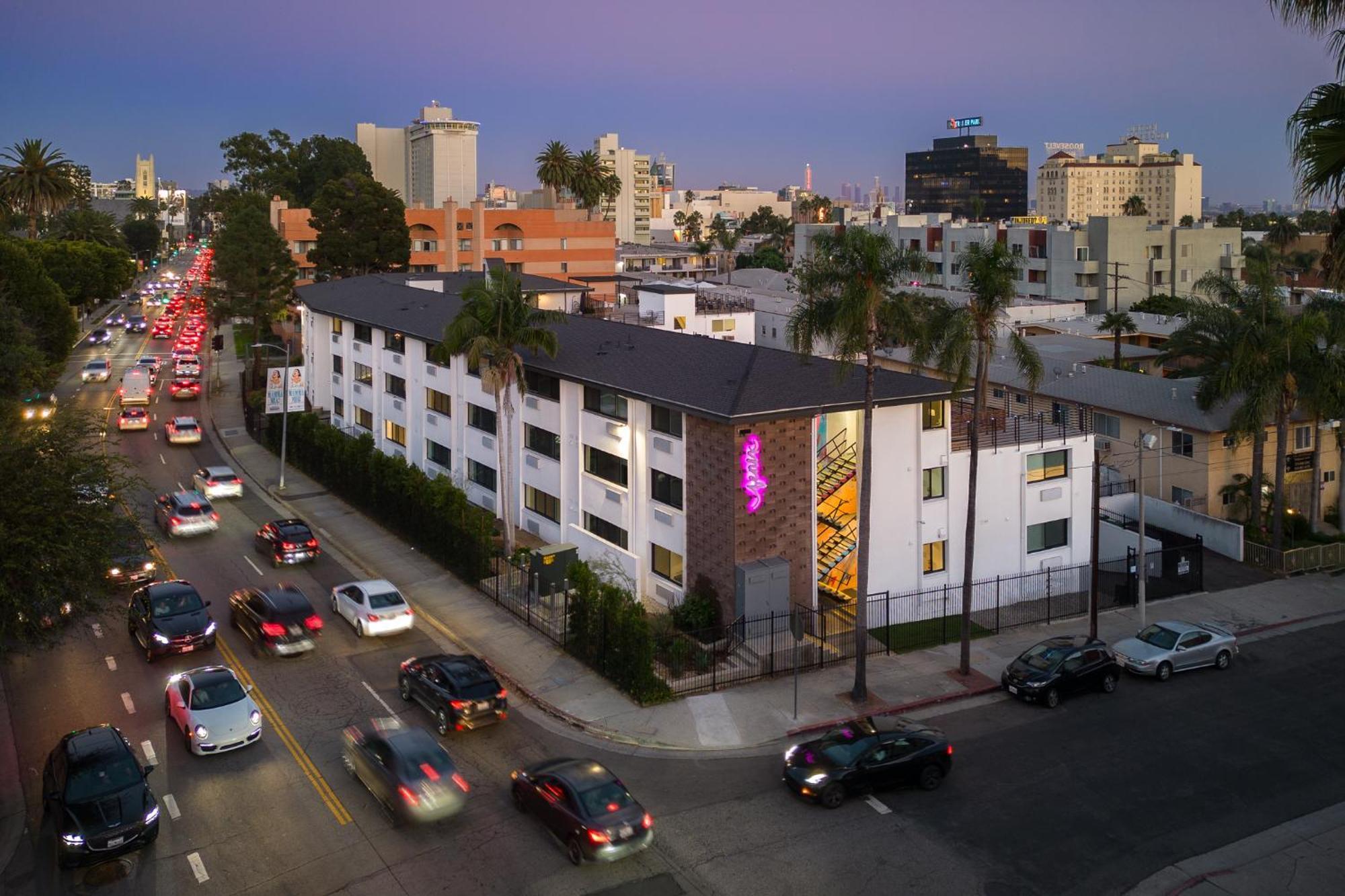 Fenix Hotel Hollywood Los Angeles Exteriör bild